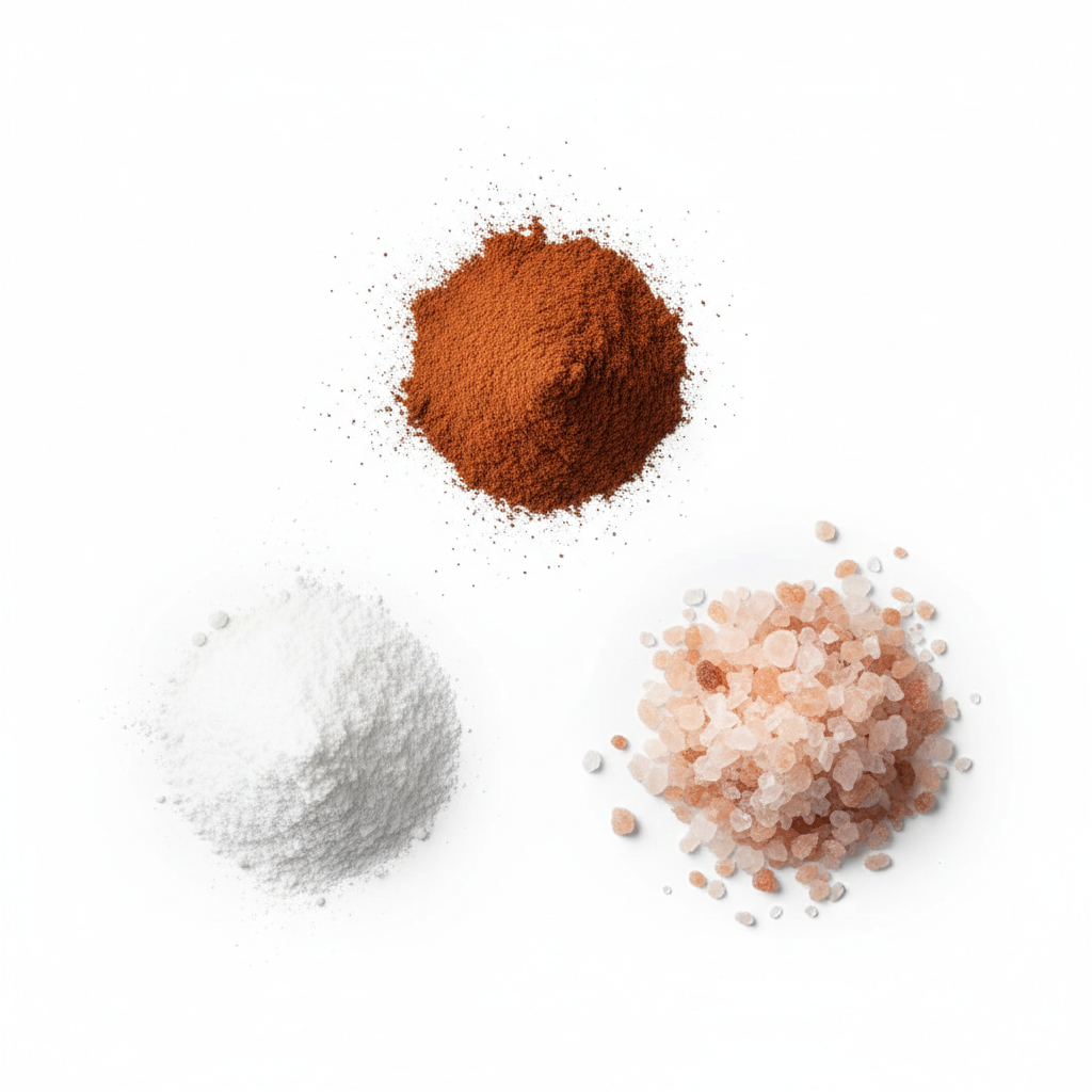 Iron, magnesium, and Himalayan salt